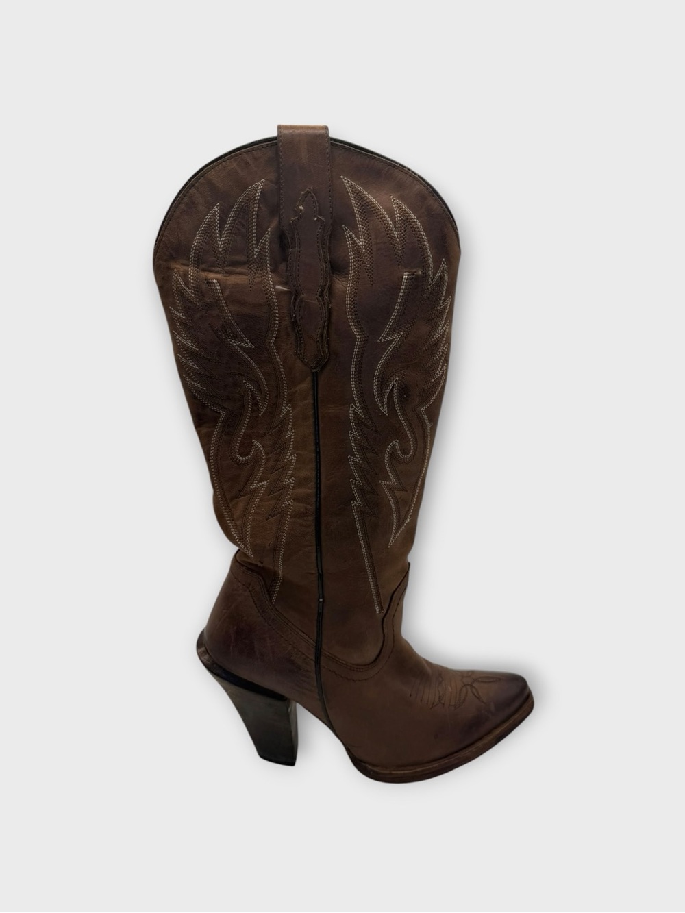Dan Post Jilted High Heel Country Western Boots Size 7 Good Condition!